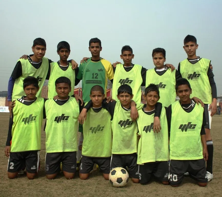 The YFC Under 14 Football Team