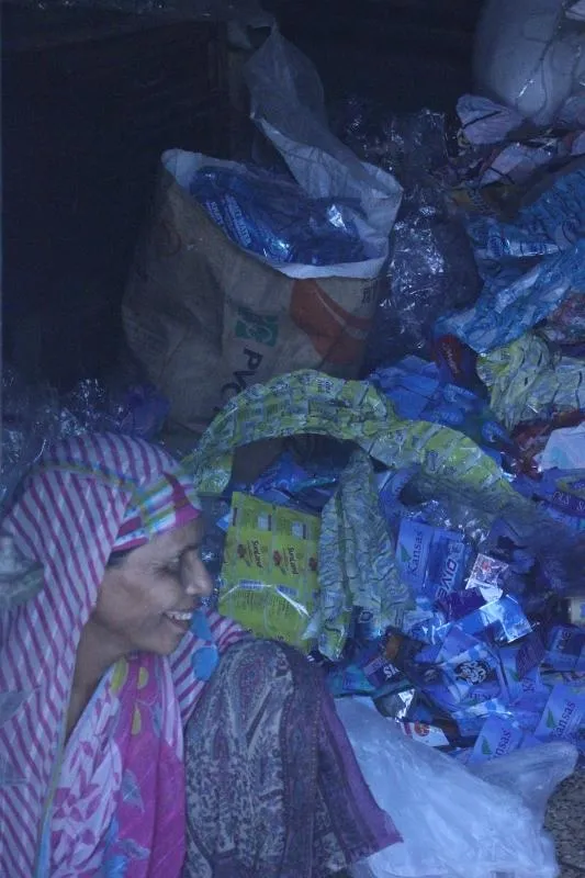 mineral water bottles; recycling