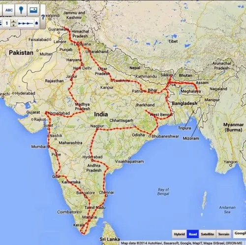 Vandemataram bike ride