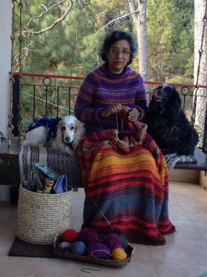 mala and her dogs