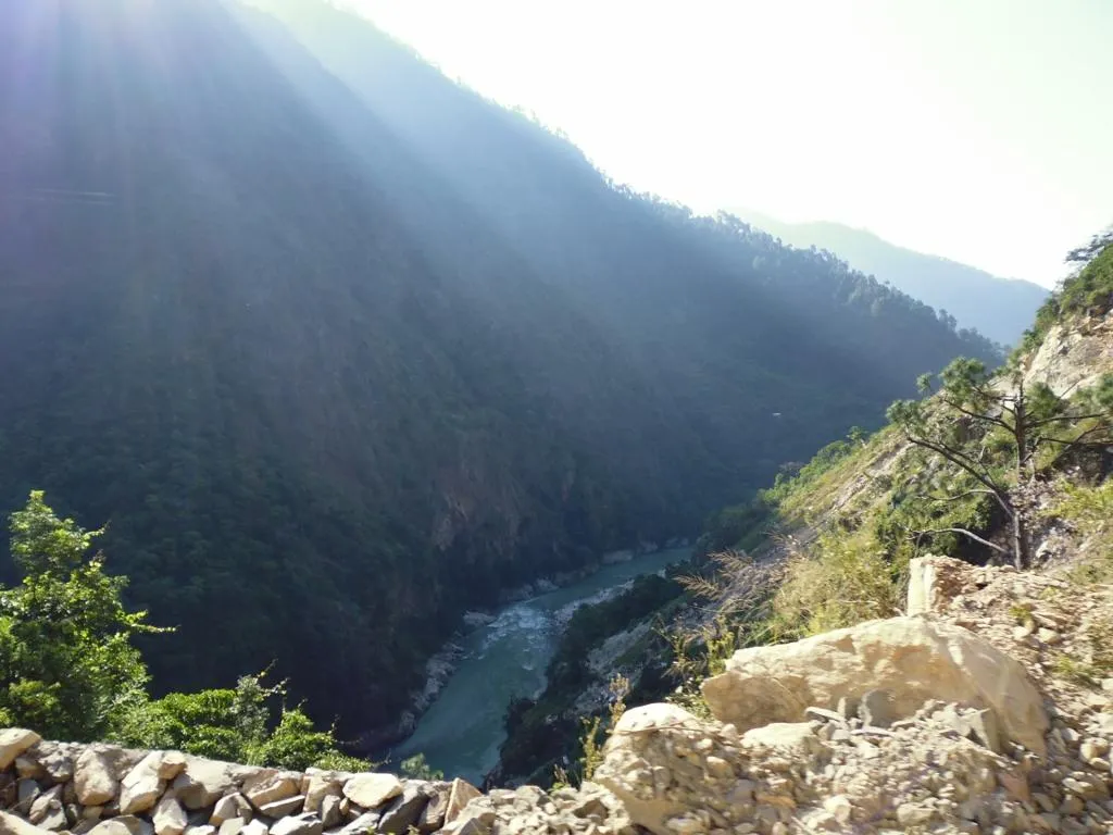 netala, view of valley