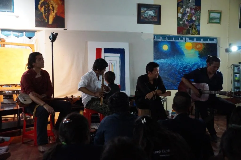 Fusion Concert: Tibetan artists, musicians and painters taking us beyond facts and figures