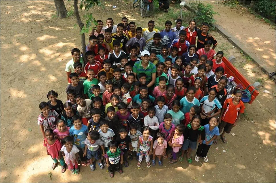 The huge group of amazing angels with Sylvester in middle.