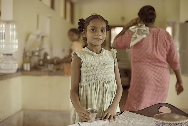 This child is one of the caretakers kids who helps her friends to learn from her. She enjoys learning nursery rhymes and hopes to be well versed in English while living with the disabled at Icha.