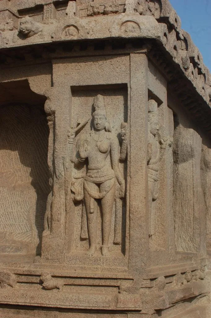 Five Rathas: a detail