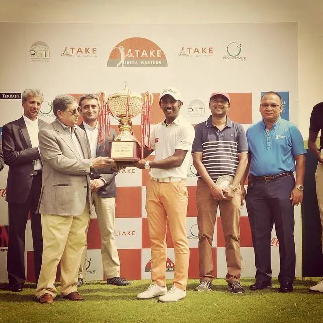 Chikkarangappa won TAKE Solutions India Masters on November 1 