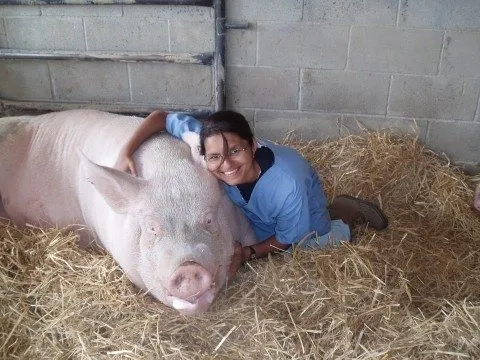 Roshni's love for animals made her opt for this uncommon profession.