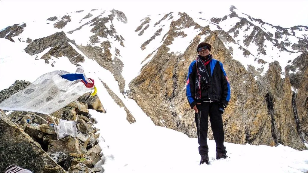 Every year Shankar Ji would travel from down south to the Himalayas fr trekking.