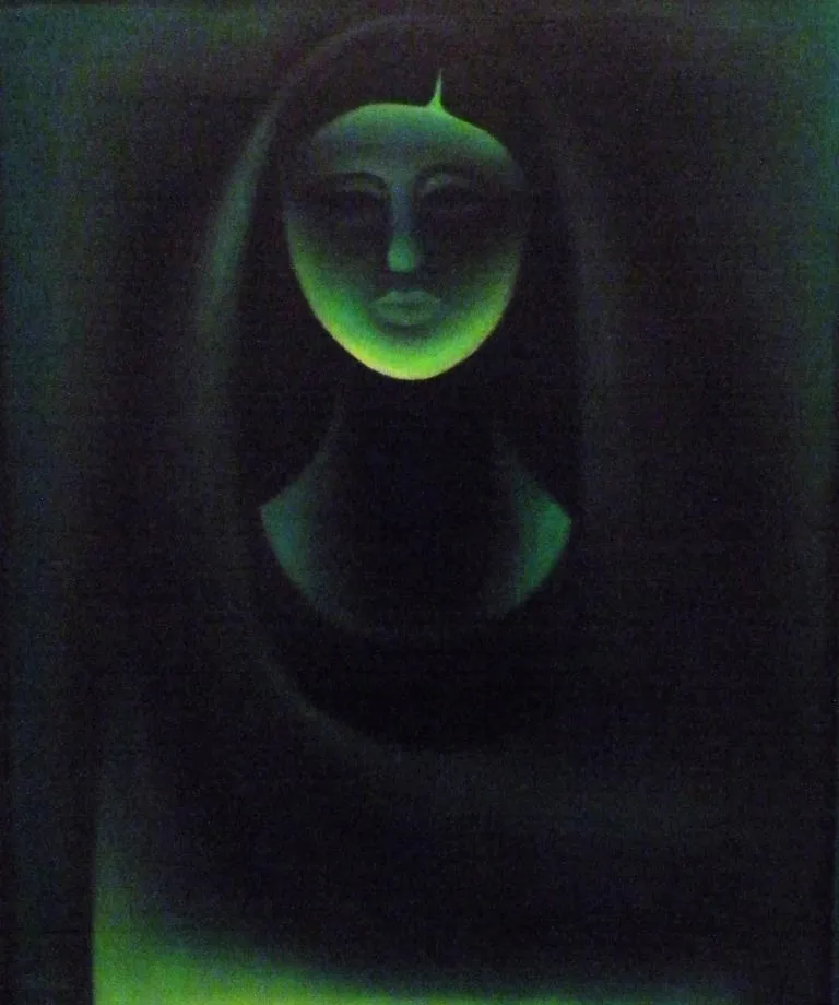  Fatima Ahmed, whose latest works were part of a recent exhibition, ‘If only silence could speak’, likes her paintings to be as subtle as a whisper. (Credit: Surekha Kadapa- Bose\WFS)