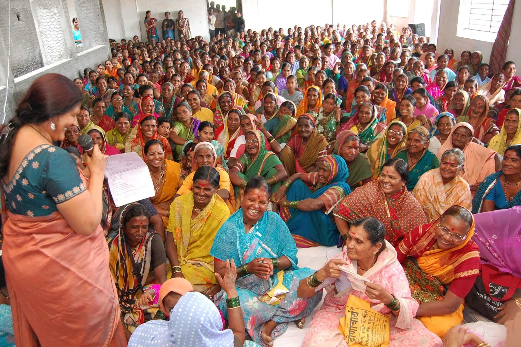 The bank has eight branches now which reach out to over 200,000 women.