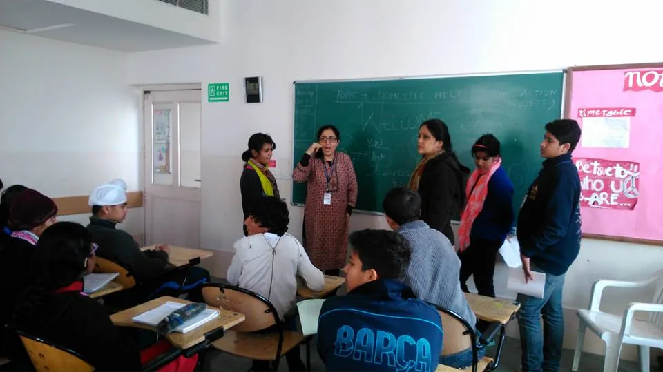 An interactive session, people get the understanding by discussing with each other.