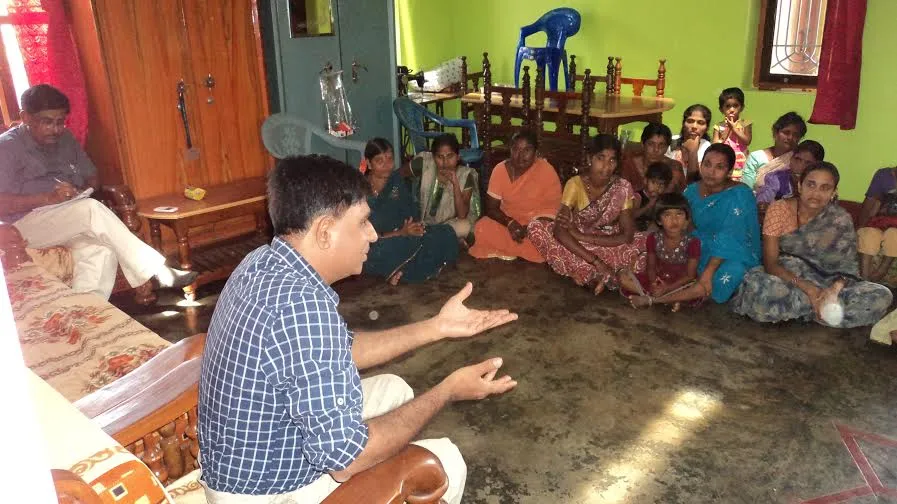 He started by teaching in schools and later on expanded his activities to a larger group.