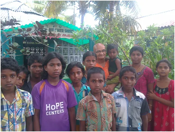 From rescuing children to imparting wisdom, swamiji has always stood by the people. 