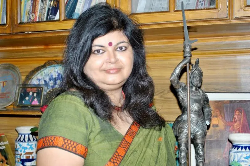 Indrani Raimedhi, author of ‘My Half of the Sky’, has penned the inspirational life stories of 12 courageous women from the north east in the book. (Courtesy: Sage Publications) 