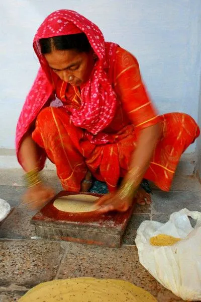 Most women who opt for home-based work spend every waking hour doing work that brings in some much-needed cash, which they use to pay bills or fund their children’s education. (Credit: Dr Sanjay Kumar\WFS)