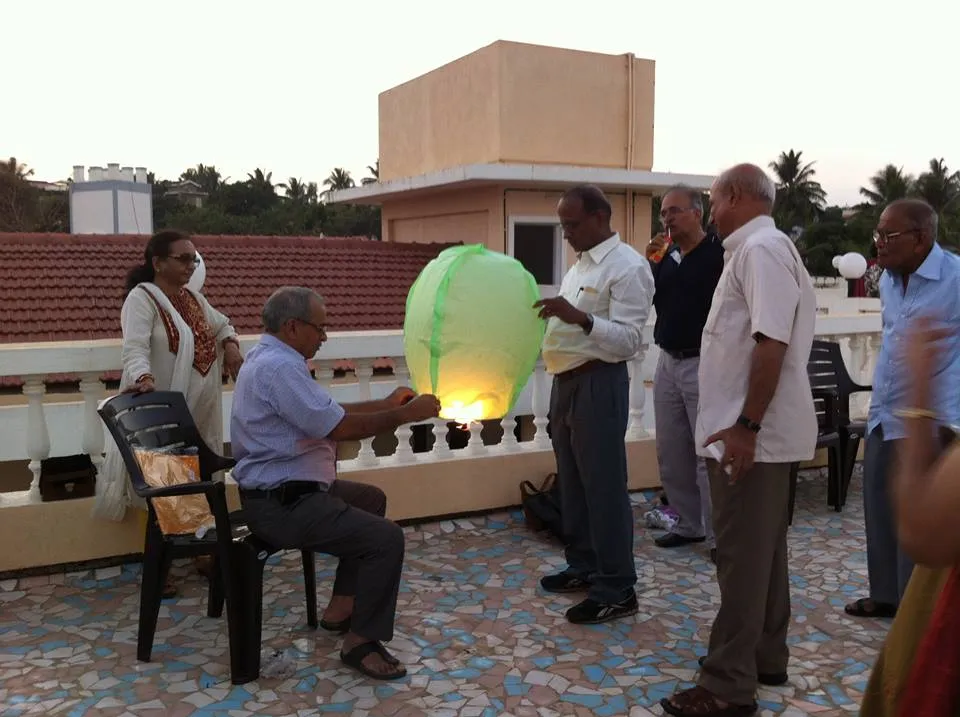 Alka Damle's +50 group.