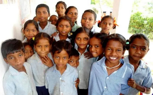The community is making a lot of efforts to get the kids to school.