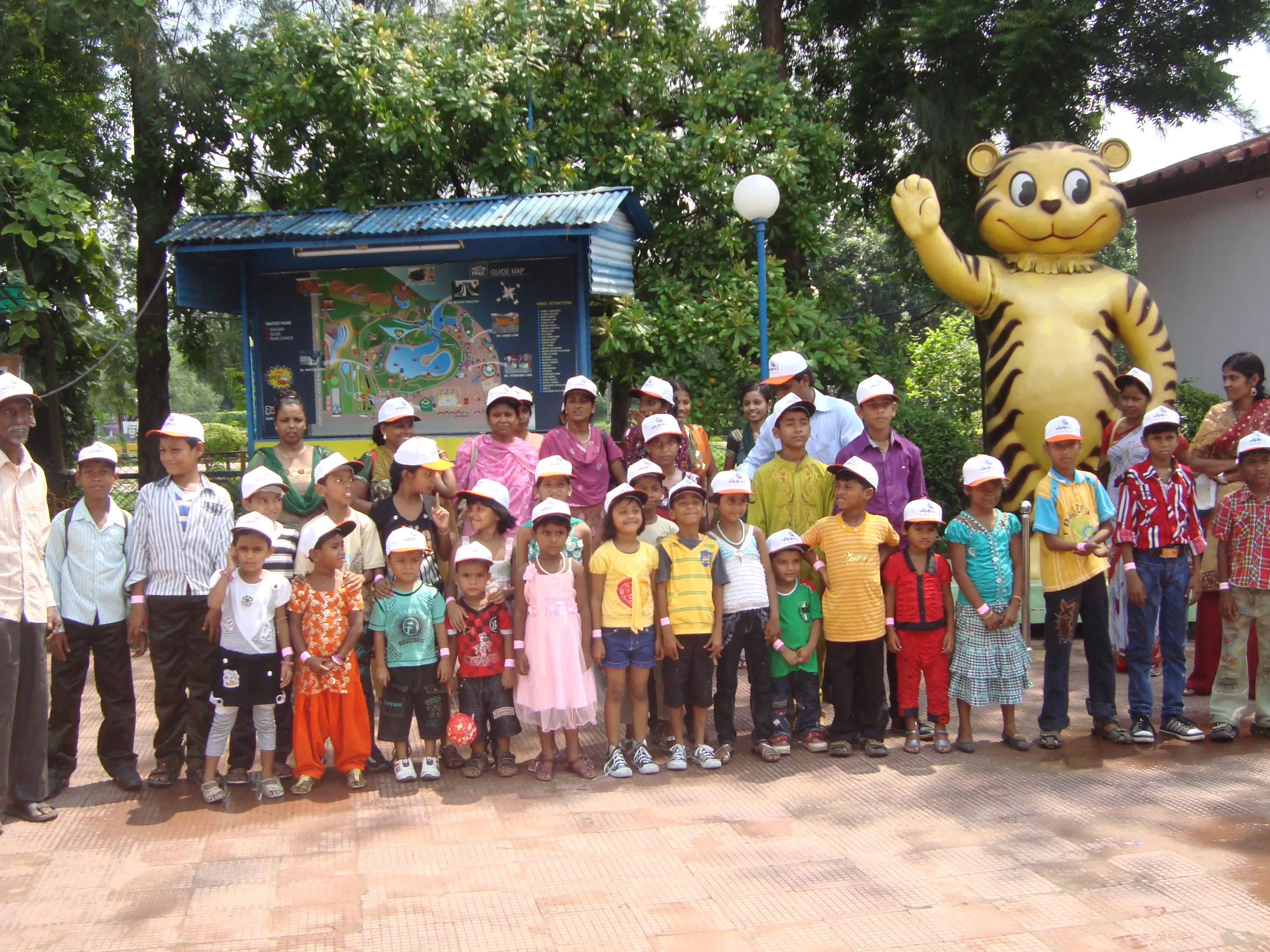 A family day being celebrated with  deaf children and their families in Kolkata as part of Deaf awareness week.