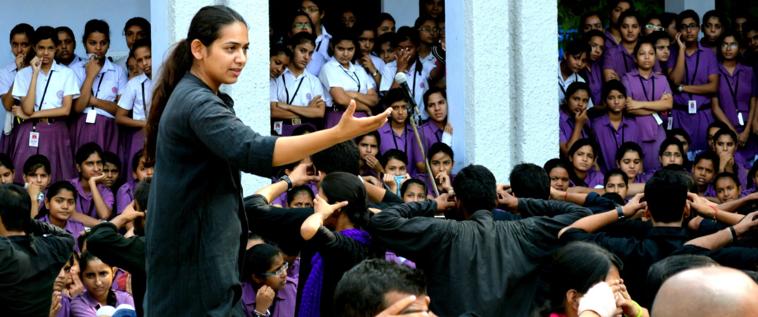 Evocative street plays are a powerful means of sensitising people on issues like improving safety for women.