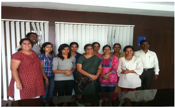 CSIM team gives exposure to the social sector.
