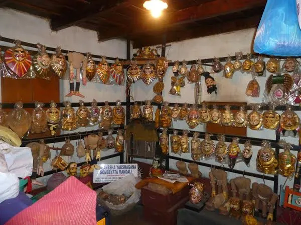 Yakshgana Puppet Masks.