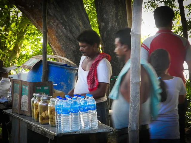 During the 1-2 months of floods, the Umananda remains totally cut-off as the Brahmaputra is in spate. The people who live on the island survive on the ‘Bhog’ (Prasad) for the day and cook for the nights. Tea shops earn from the tourists who visit Umananda.