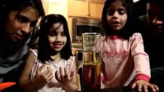 Bhatia with her daughters.