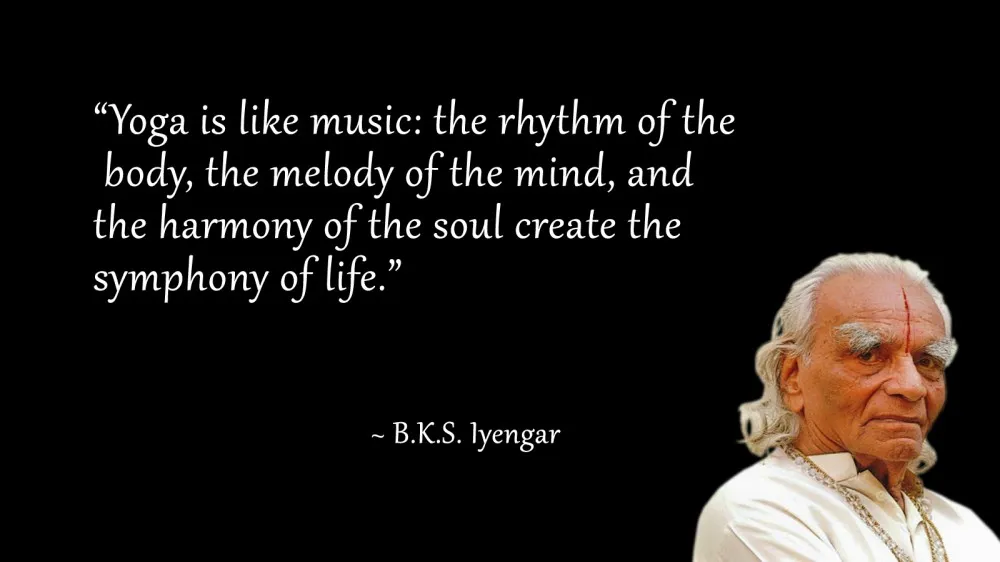 B K S Iyengar