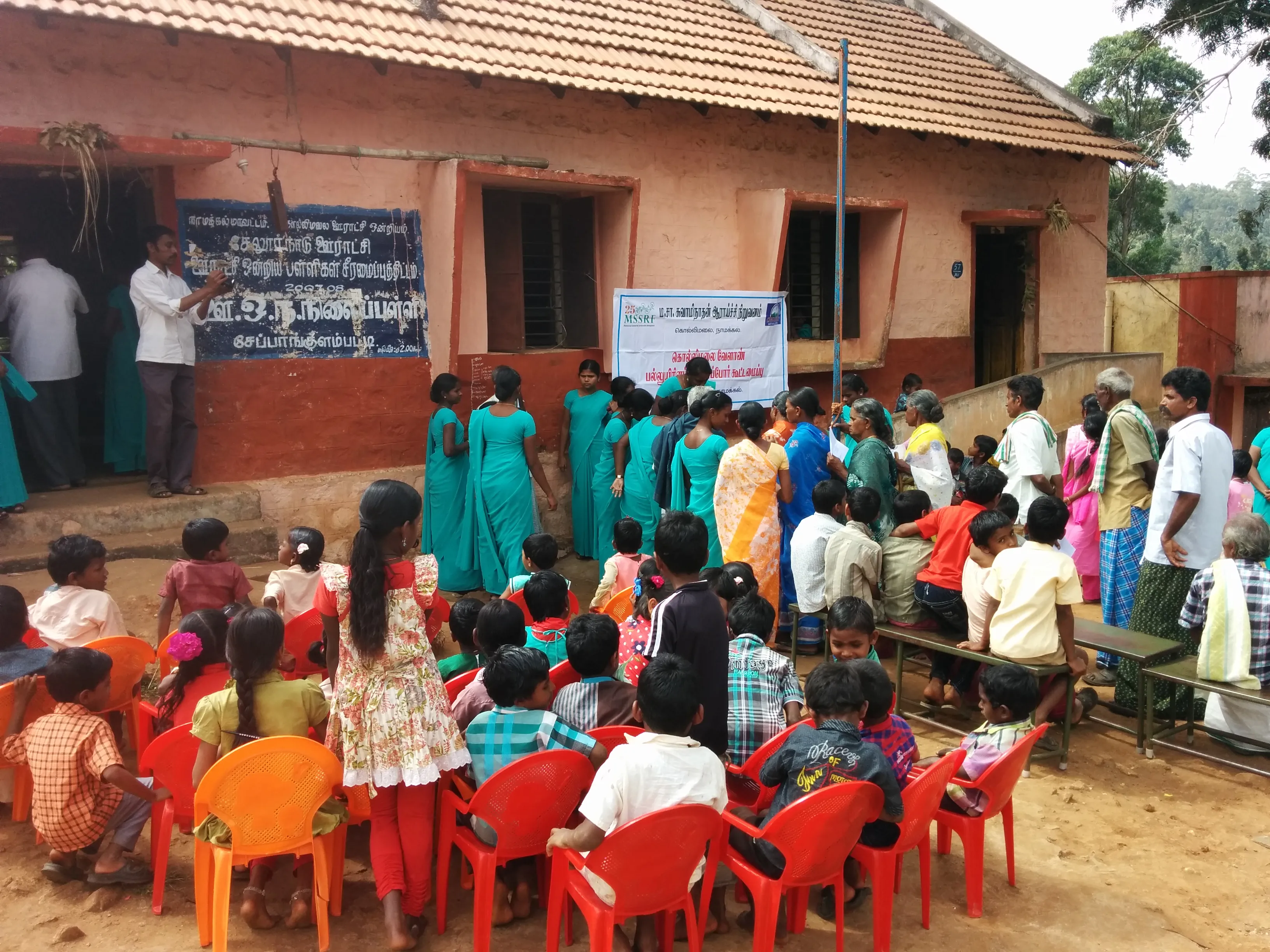 Health camp organized by Anirudh.