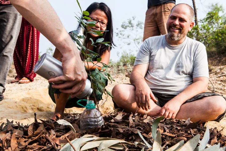 The volunteers have planted 29,000 indigenous saplings.