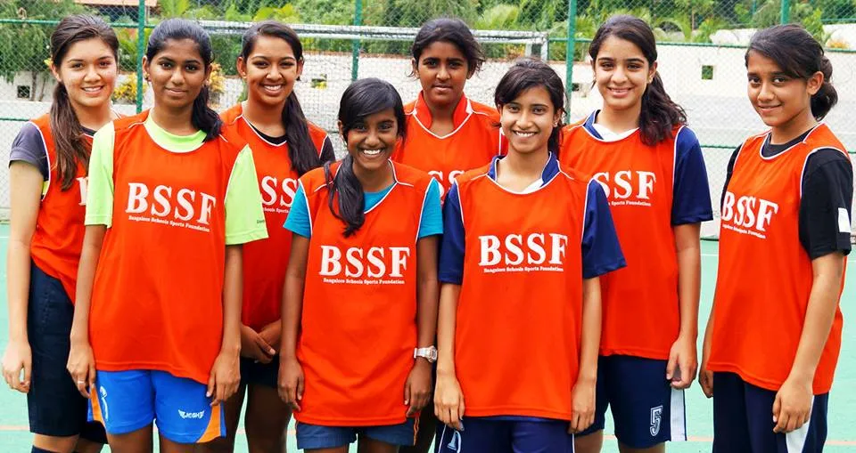 India's First Under 15 Girls Soccer team representing Bangalore City - INDIA at the 47th International Children Games - Children Olympics