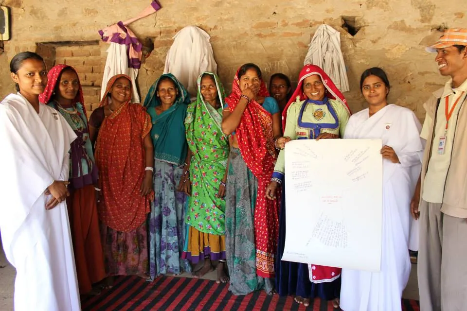 Radio Madhuban team with their community partners