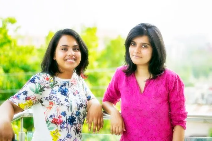 Kalyani (right) was just 21 when she first started the initiative.