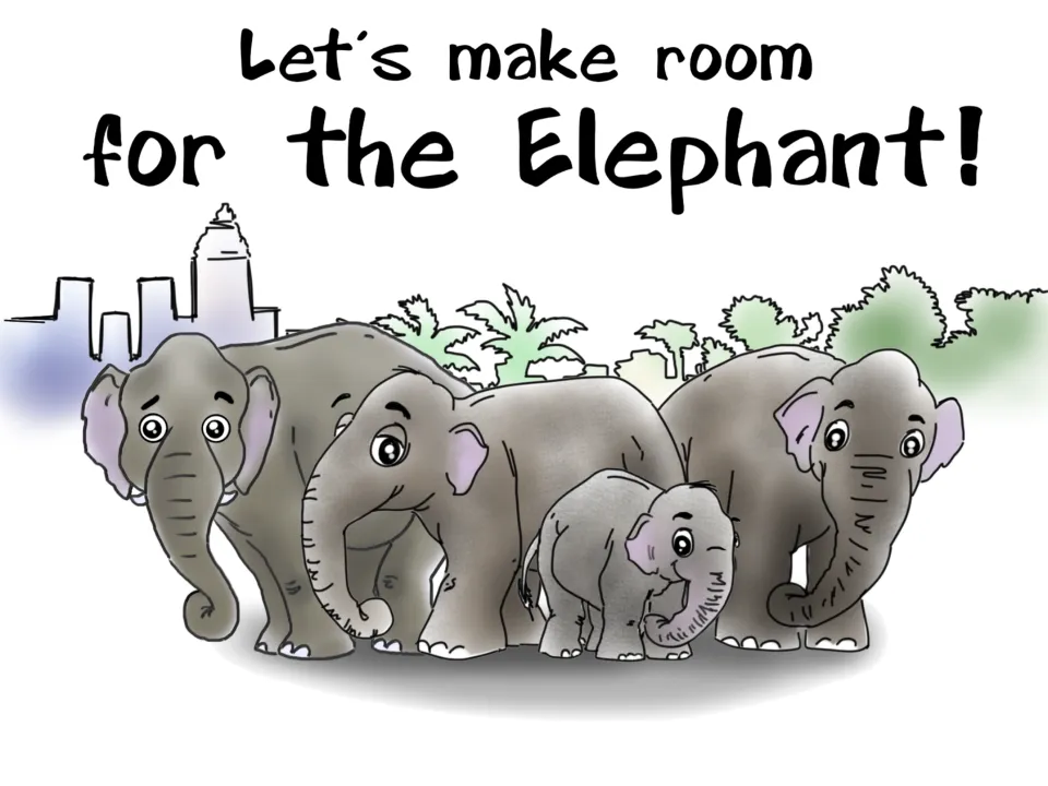 Elephants are beautiful, intelligent animals. They cannot be confined to the remaining little patches of forests. They will continue to come out, and run into people. The way to conserve them is to find innovative solutions, like in the case of Valparai, and make the areas outside forest less hostile. Let us try and make room for the gentle giants
