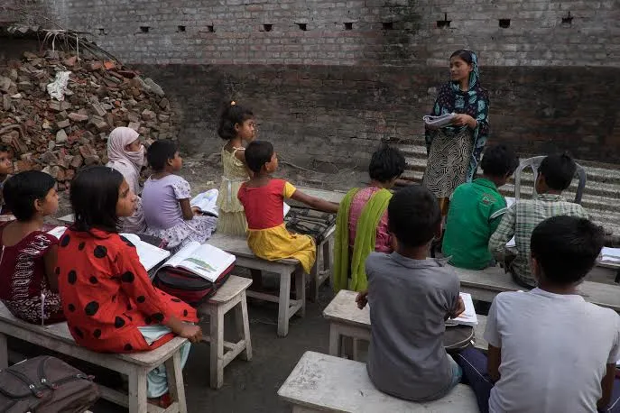 Babar's school now has 6 full time teachers.