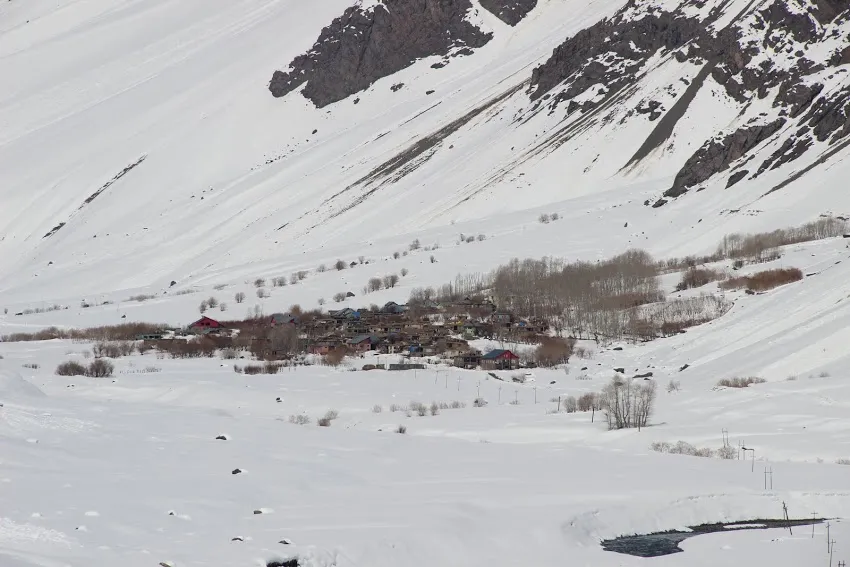 Mushko, Kargil in November, isolated from the rest of the world