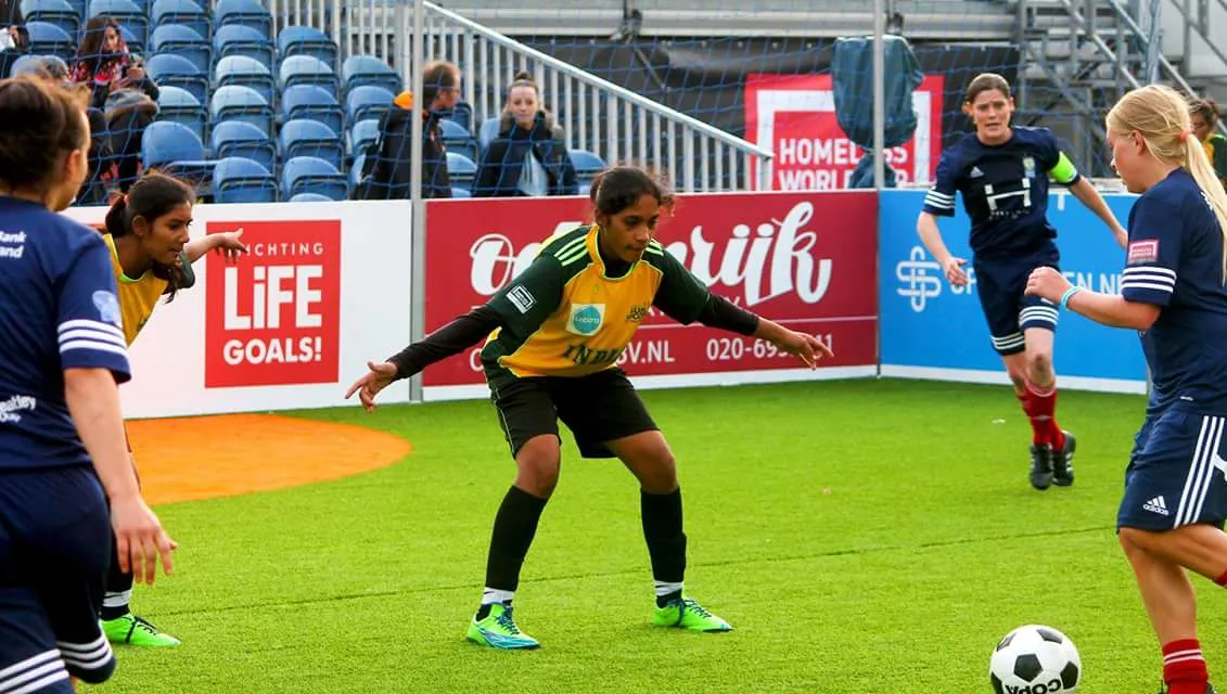 Reena Panchal defending