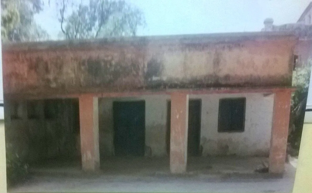 Poor condition of Premchand's house before the renovation.
