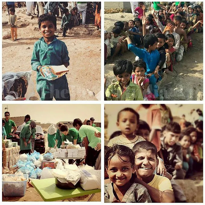 Around 2000 folks served at Machar Colony by Karachi Robins