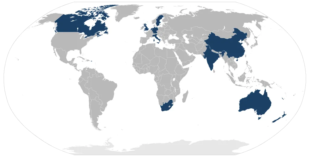 Countries that participated in the preparatory phase of SKA