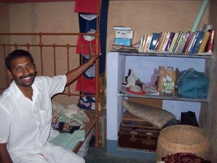 Senthil lives a simple life and has given up everything he had for betterment of his village.