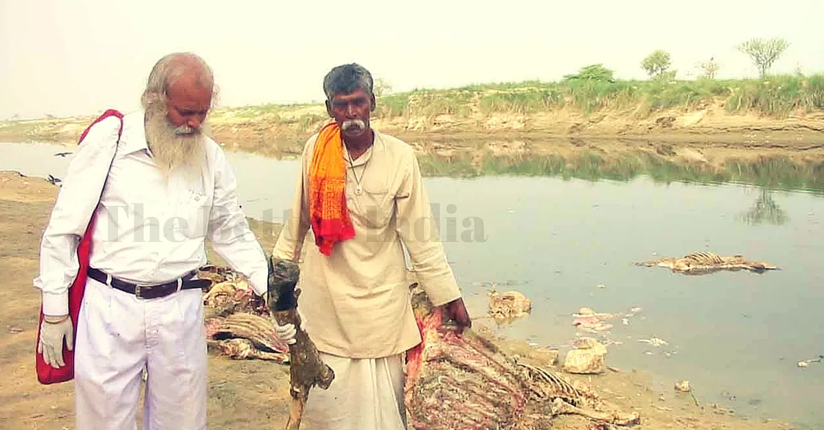 Vikas is also requesting the government to not leave sewage drains in the river.