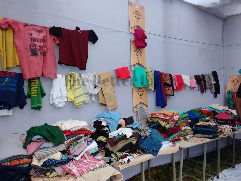 From apparels to footwears, the store has many products.