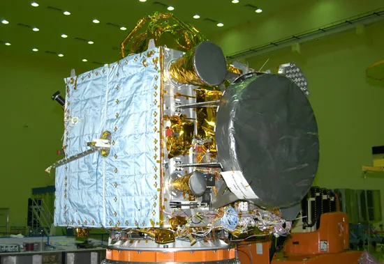 IRNSS-1A Satellite at ISRO Satellite Centre
