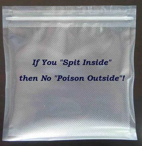spit pouches