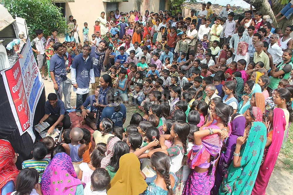 An awareness session about CGNet Swara