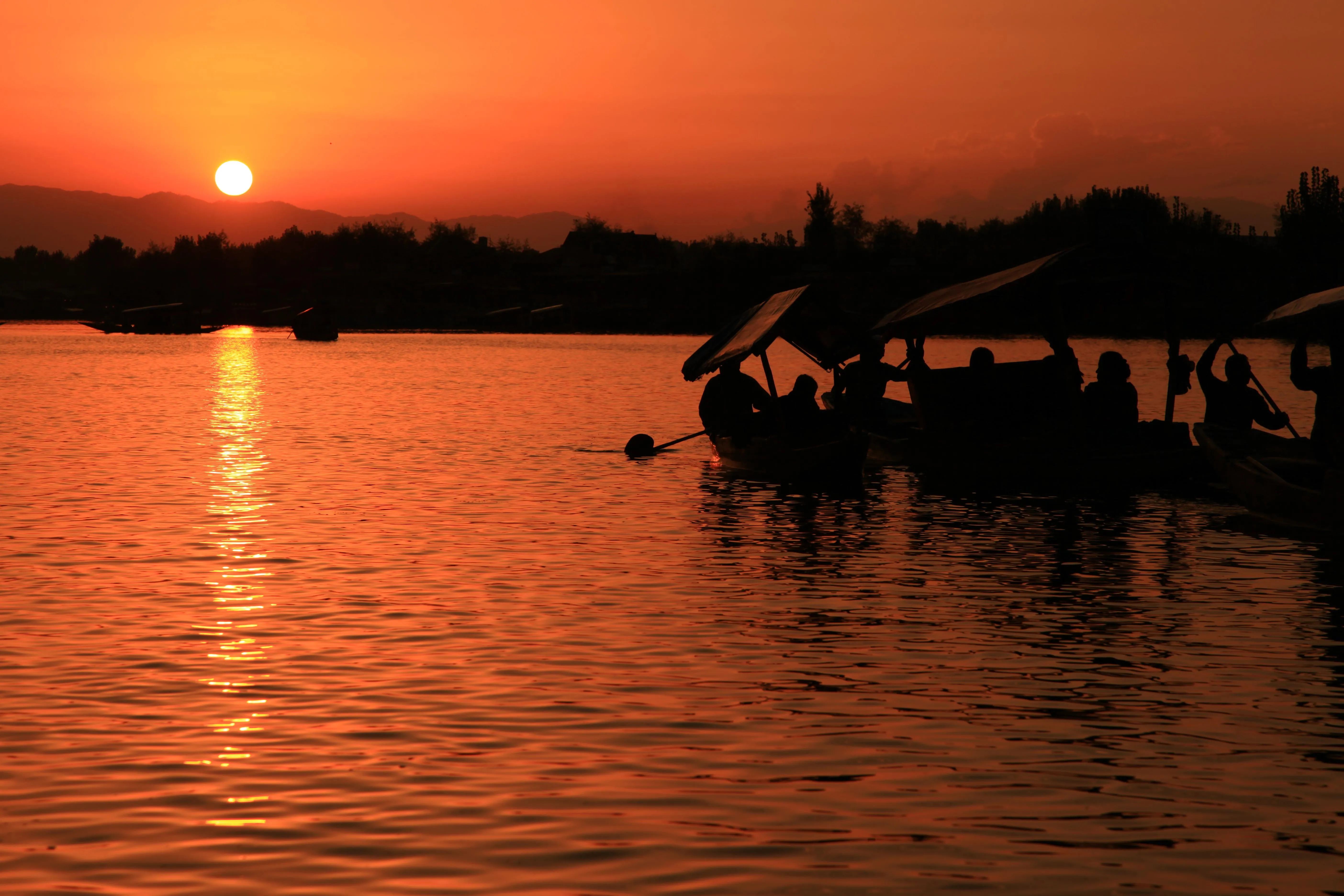 Dal_Lake_Sunset