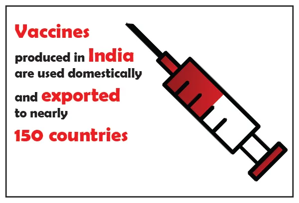 India is one of the biggest suppliers of low cost vaccines in the world 