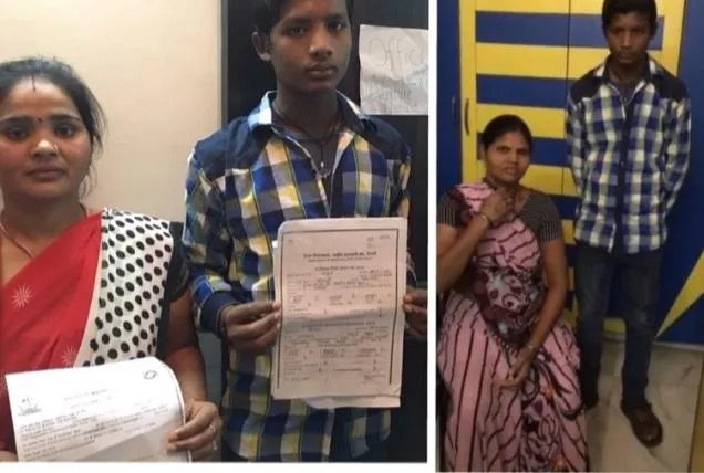 Rahul with his family 