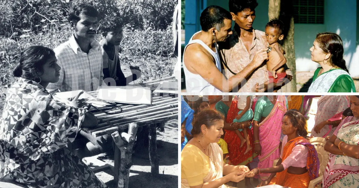 Dr. Prakash Amte and Dr. Mandakini Amte - Providing medical services to the tribal people since 1973